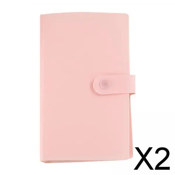 

2xCards Albums Folder Card Sleeves for Bank Cards Business Cards Credit Cards