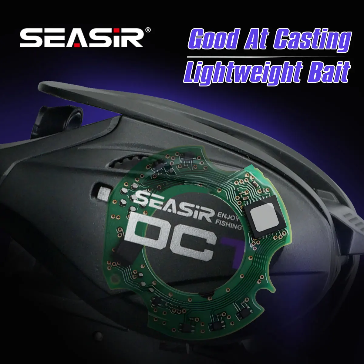 SEASIR DCT DC リール BFS SEASIR DCT DC reel BFS Ultralight 158g Baitcasting Reel Digital