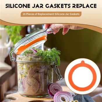 Silicone Canning Seal Replacement Gaskets 4