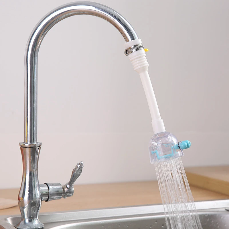 360 Degree Home Rotatable Water Bubbler Head Water Saving Faucet Aerator Nozzle Tap Adapter Device Kitchen Bathroom Supplies 3