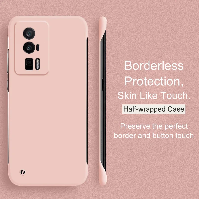 Luxury Ultra-Thin Candy Color Borderless Hard Case Cover