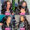 32 34 Inch 360 Lace Wig Human Hair Wigs For Women 4x4 Closure Wigs 13x4 Frontal Loose Body Wave Lace Front Wig Pre Plucked Bling 6