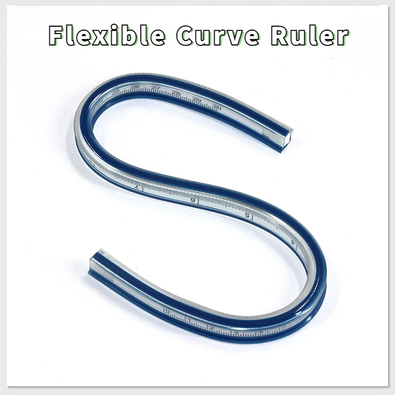 Flexible Curve Ruler Drafting  Flexible Ruler Measuring Tool - Flexible  Soft Sewing - Aliexpress