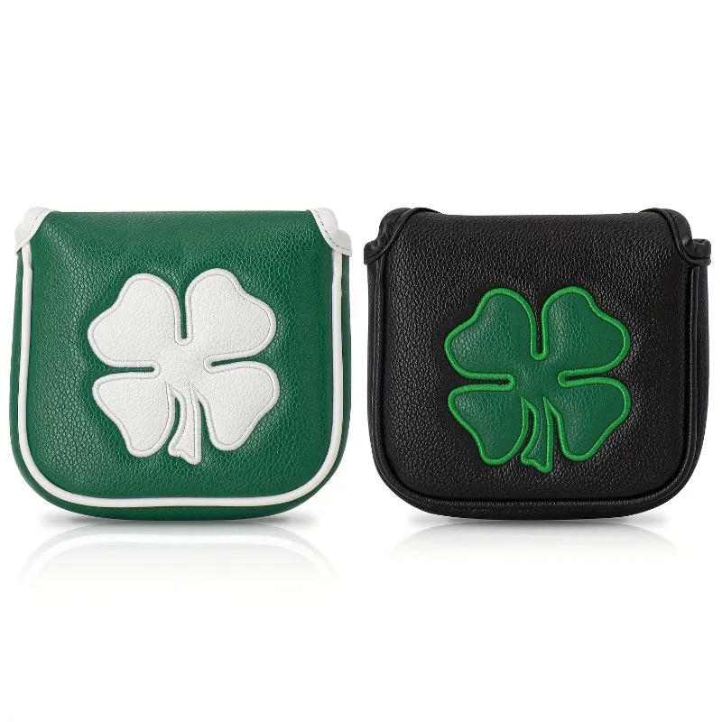 Stylish Clover Golf Putter Cover - Durable, Easy-to-Clean Protective Accessory