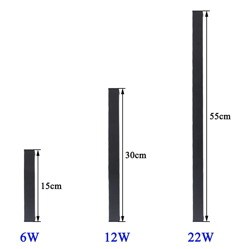 150cm LED Wall Lamp Long Strip Indoor Wall Lamp Aluminum Lamp Body Exquisite Home Decoration Living Room Bedroom Bedside Lights 5