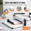 Heavy Duty Paper Cutter, 12" Industrial Commercial Guillotine Paper Cutter for A4 Paper, 400 Sheet Capacity 3