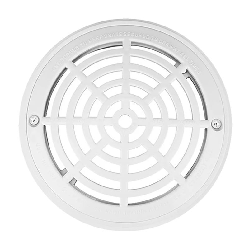 

Hot 8 Inch Pool Drain Cover With Screws For Inground Swimming Pools Attachments Pool Drain Covers Pool Equipment Parts