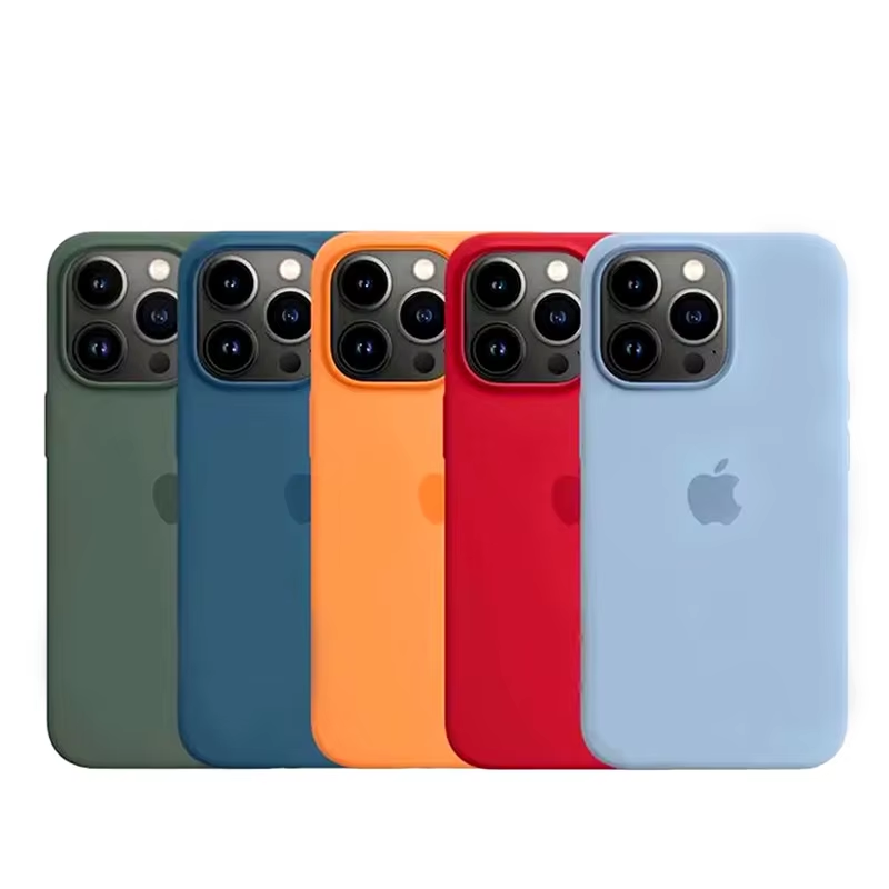 Original Silicone Case For Apple iPhone 16 15 14 11 13 12 Pro Cases for iPhone 15 Plus 11 12 13 14 15 16 Pro Max Official cover