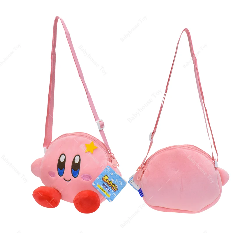 Kawaii Cartoon Stuffed Cute pink Star Kirby Plush Hand bag Anime Soft  Carrying case Storage bag portable Lunch box bag Girl Gift - AliExpress