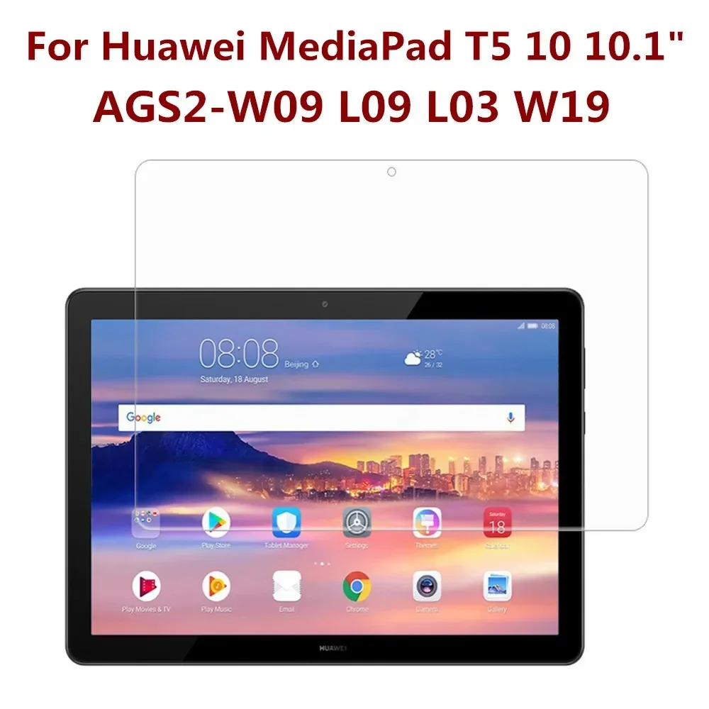 

Tablet Screen Protector For Huawei MediaPad T5 10 10.1 Inch Protective AGS2-W09 L09 L03 W19 Anti Fingerprint Tempered Glass Film