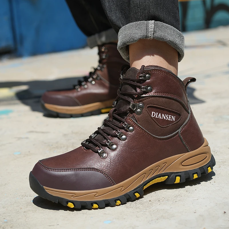 Indestructible Waterproof Steel Toe Work Boots