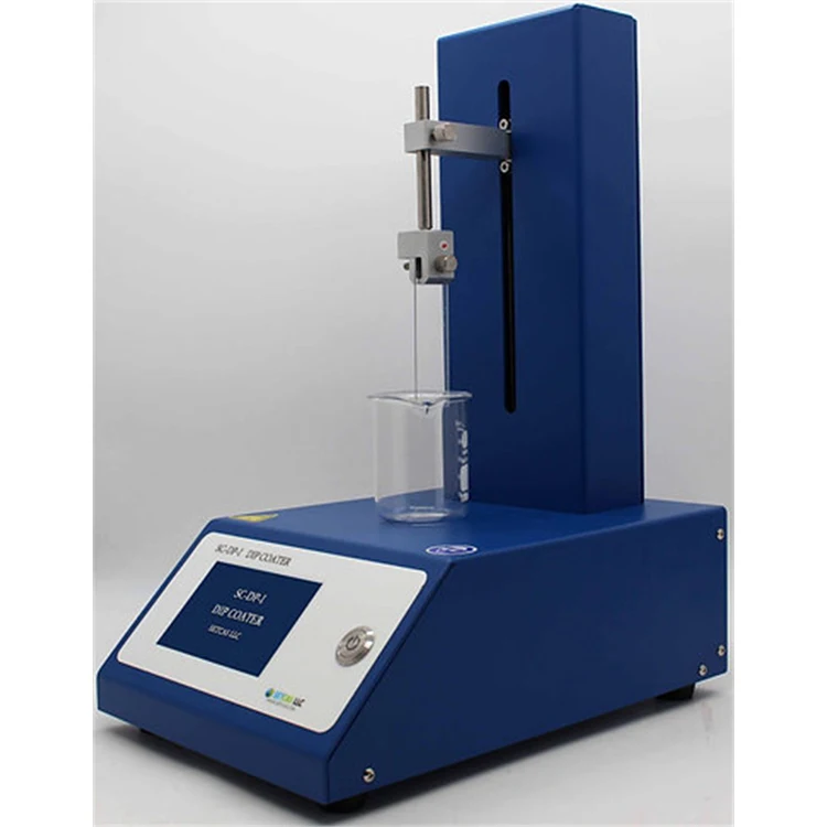 Attrezzatura Di Fascia Alta Setcas Sc-Dp Dip Coater Lab Coating Machine Table Type Of Dip Coater Riscaldamento Rotazione A Sei Stazioni