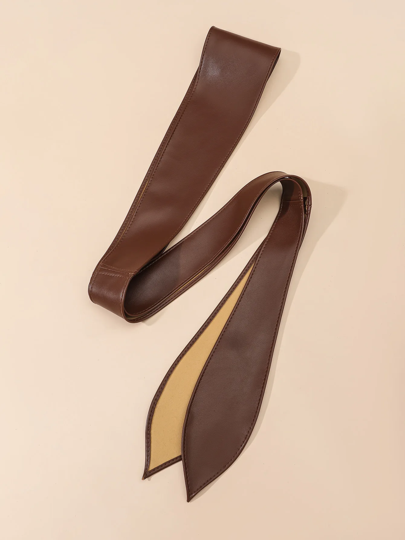 Grenzüberschreitender europäischer und amerikanischer Mode-PU-breiter Gürtel für Frauen, vielseitige Dekoration, Obi-Taillendichtung für Frauen, High-End-Tuniken – Detail 13