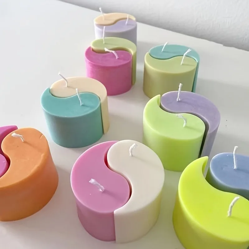 Yin Yang Candle Mold 4