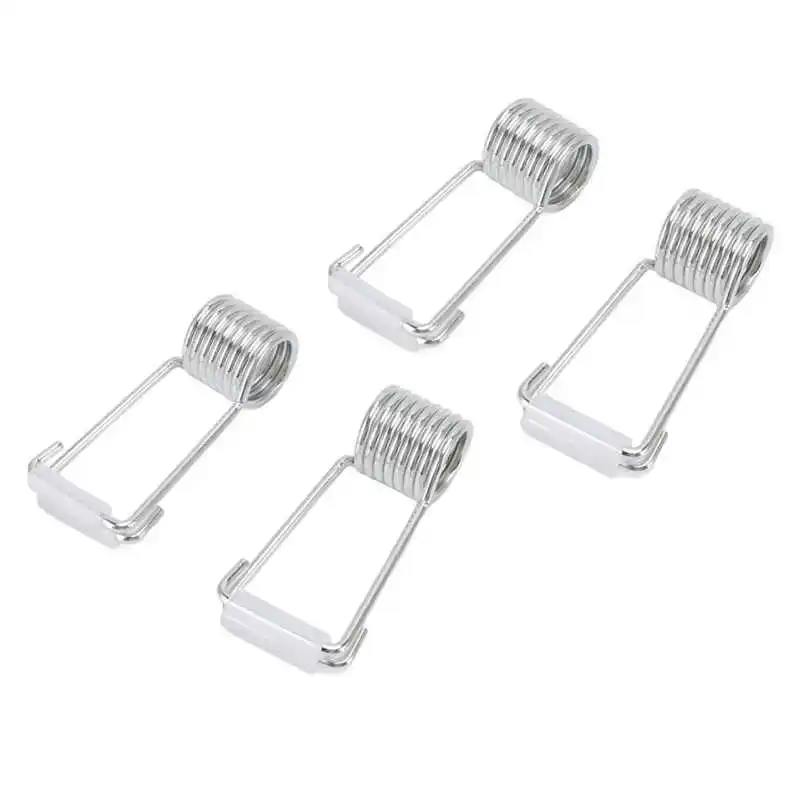 4pcs Self Closing Door Closer Easy Installation Spring Hinge Door Closer for Kitchen Doors