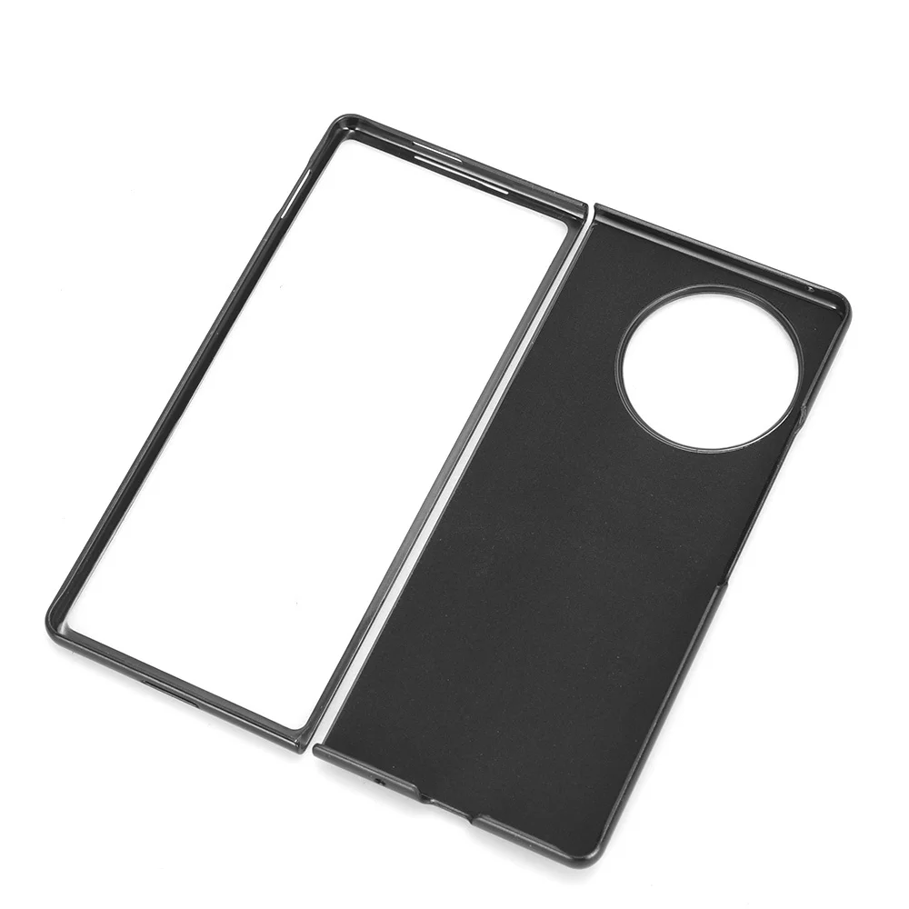 Cowhide Pattern Case for Vivo X Fold2 Full Protection Leather Cover Shockproof Back Frame Case for Vivo X Fold2