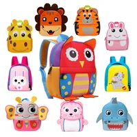 2022 New 3D Children School Bags for Girls Boy Children Backpacks Kindergarten Cartoon Animal Toddle Kids Backpack for 2-5 years 1