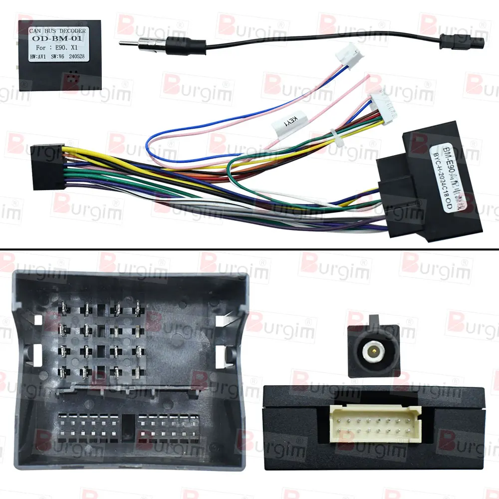 Iso Radio Kabelbaum Für BMW 1 Serie E81 E82 E87 E88 Kabelbaum Adapter PC2-75-4