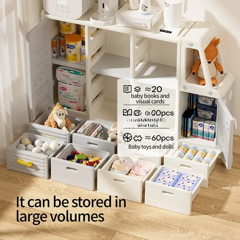 Espacio de almacenamiento más grande, muebles para niños con cajón