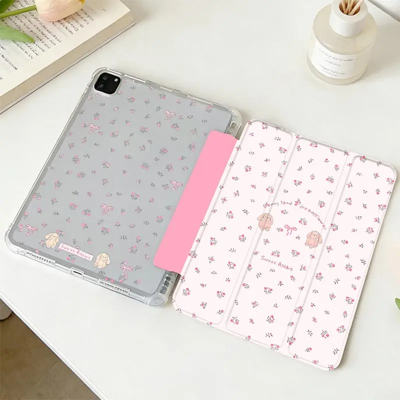 Durable TPU Bumper Tri‑Fold Protective Tablet Case