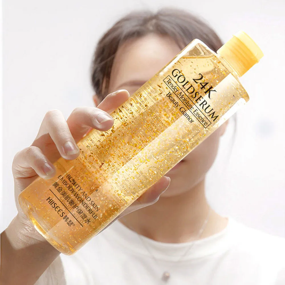 300ml-Face-24K-Gold-Nicotinamide-Toner-Moisturize-Oil-Control-Shrink ...
