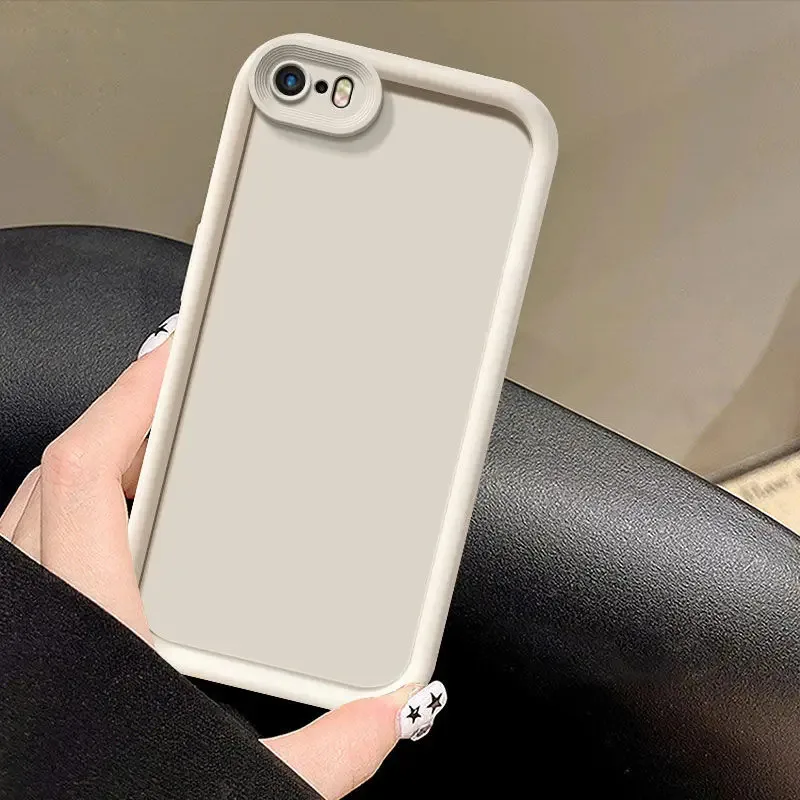 For iPhone 5 Case For Apple 5S SE Mobile Phone Cases Matte Back Cover Skin Feel Protection Shockproof Carcase Funda Shells Capa - 3