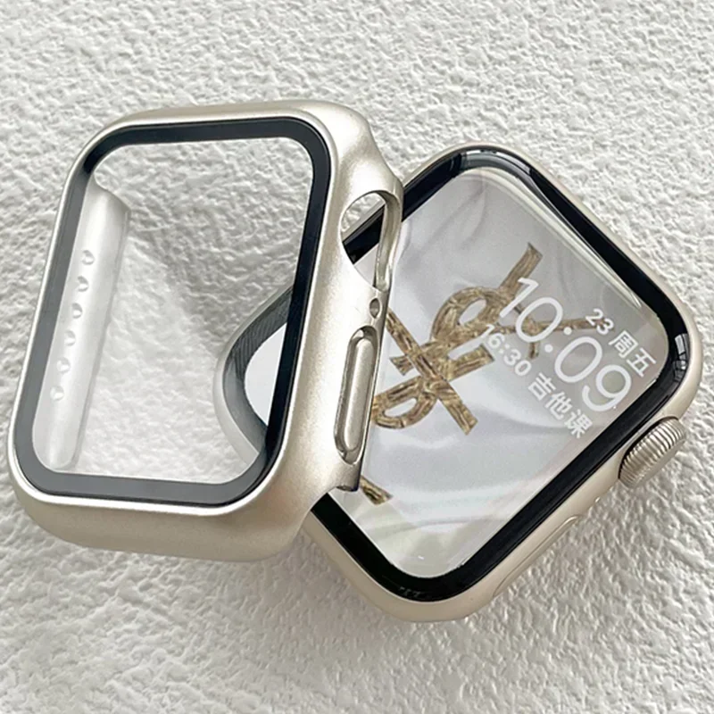 Premium Tempered Glass Screen Protector for Apple Watch - Durable Cover and Accessories