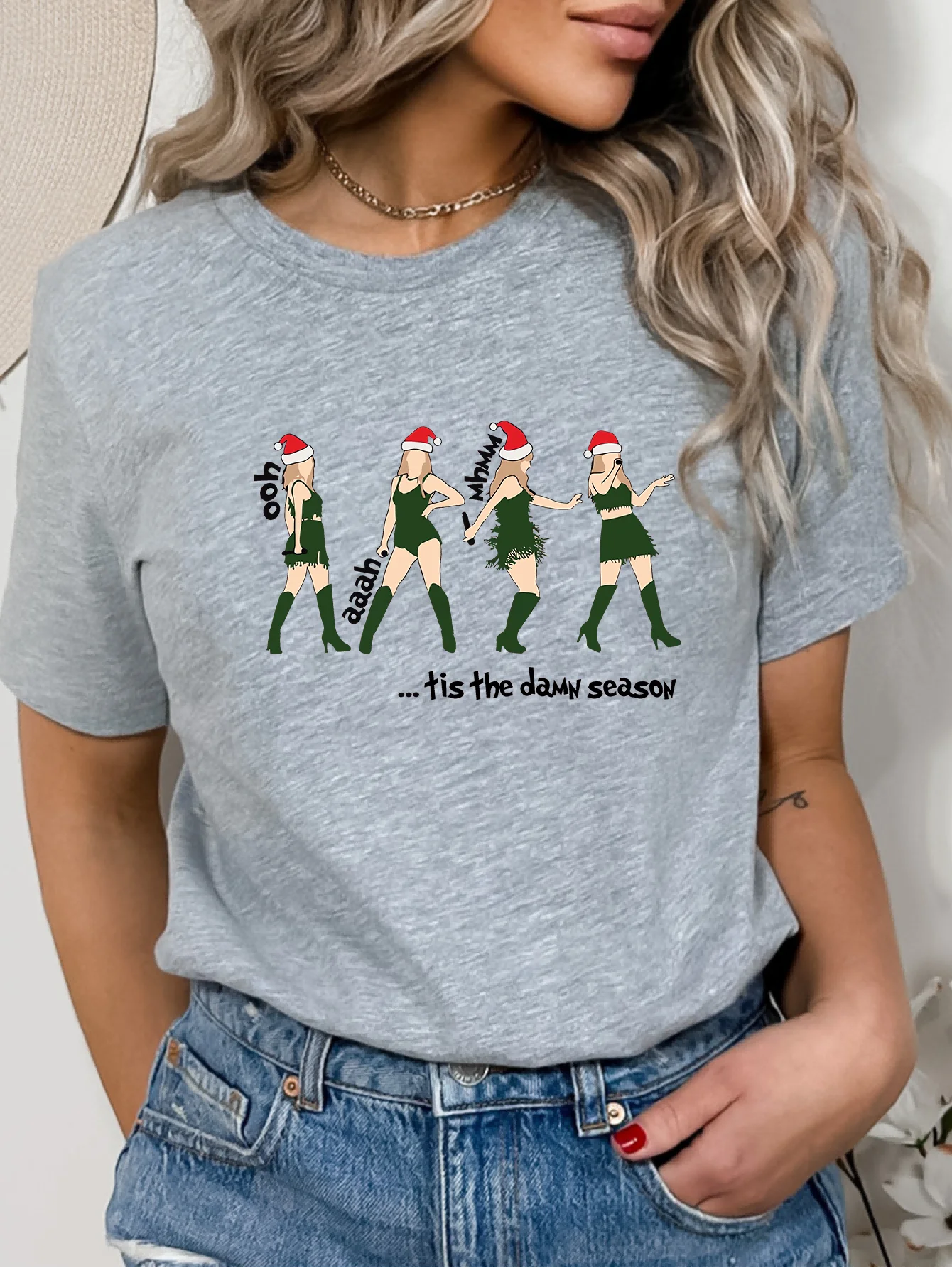 

Colorful Letter Print Crew Neck T-shirt, Casual Short Sleeve Top For Spring & Summer, Women's Clothing