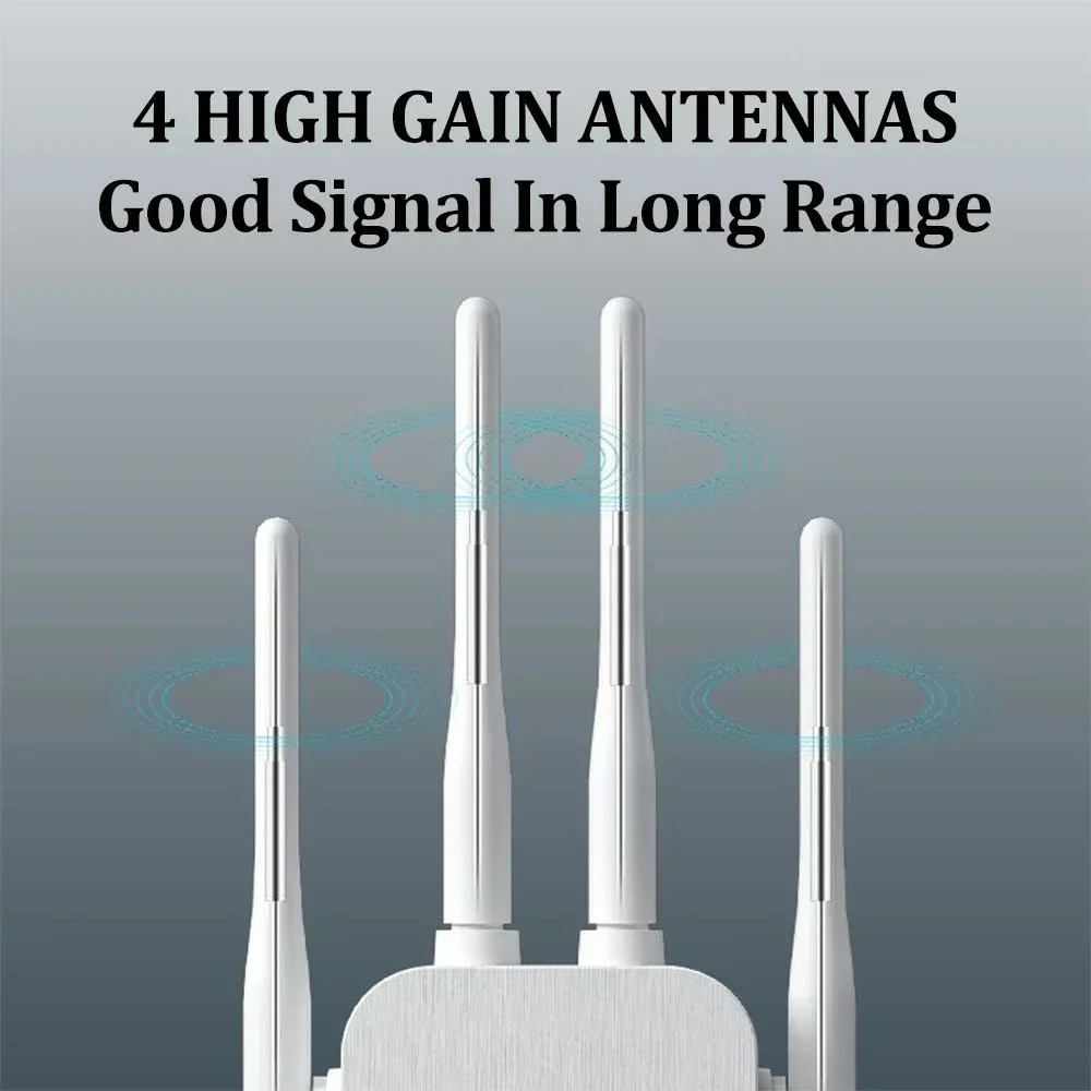 Wifi Repeater Signal Booster Range Extender 2.4G 2LAN 300Mbps repetidor amplificador wireless access point AP