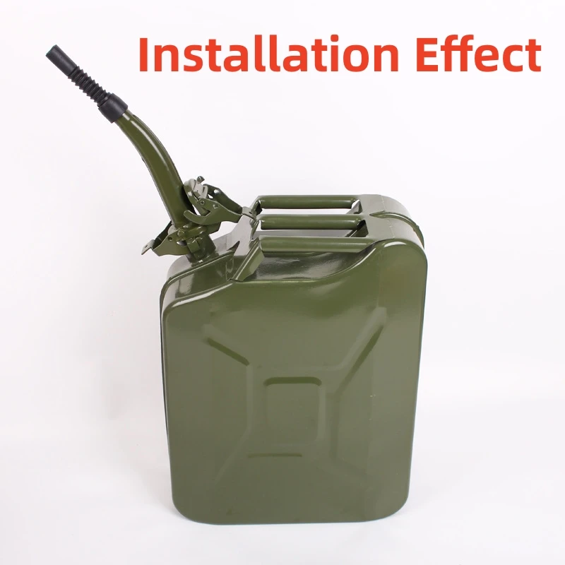 Pouring Spout Flexible Nozzle Petrol Fuel Seal Ring For 5/10/20L Jerry Cans Metal Rubber Jerry Gerry Can petrol can