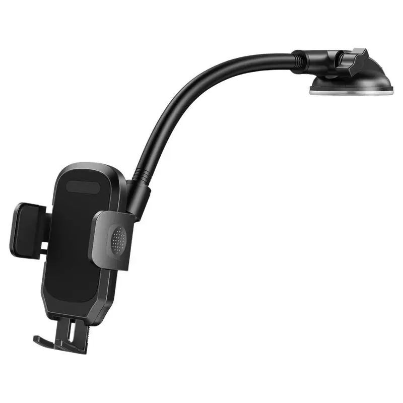 

Автомобильная подставка для сотового телефона с гусиной шеей, регулируемая подставка для телефона с присоской, предметы первой необходимости для поездок на грузовиках, минивэнов, внедорожников