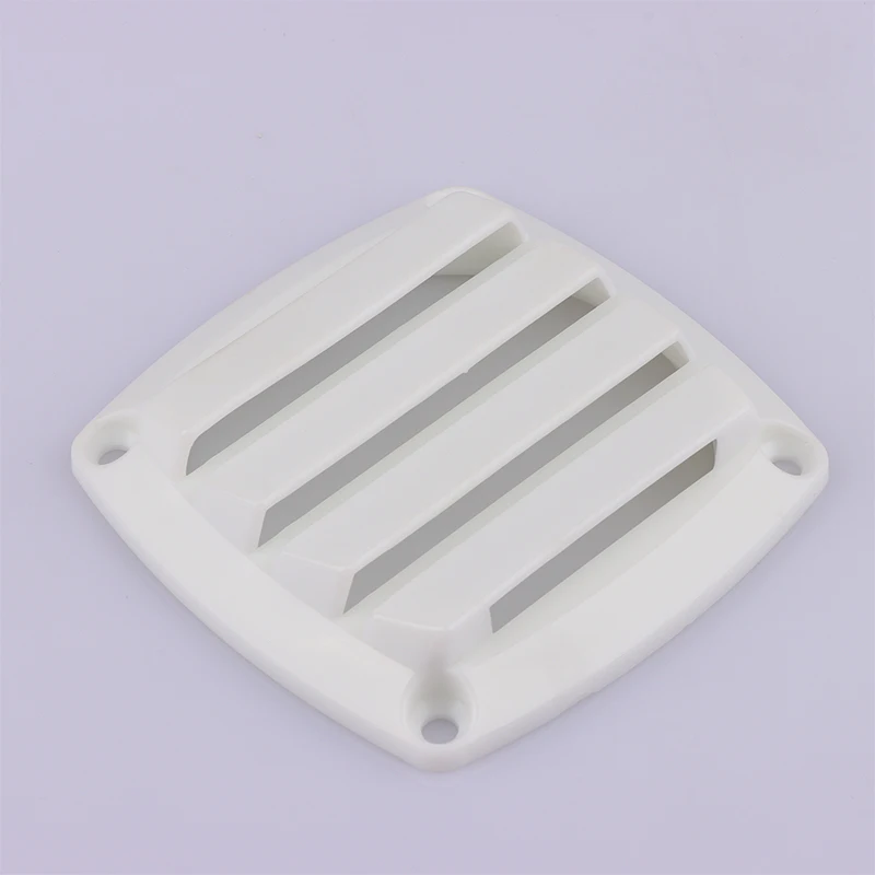 1Pc Boat Louvered Vent Replace Square Air Vent Grill Ventilation Ducting Cover Outlet for Marine RV