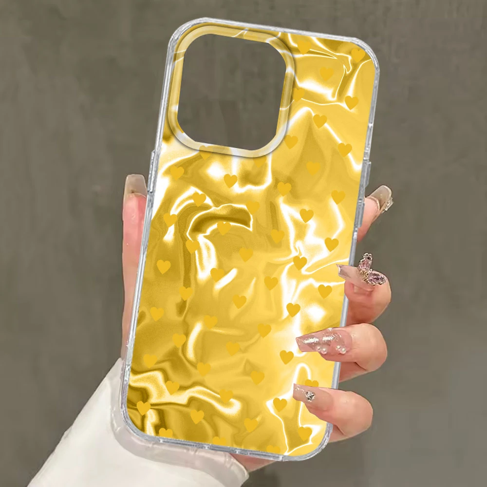 Colorful Love Heart Luxury Phone Case