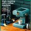 Italian Coffee Machine Fully Semi-automatic Commercial Steam Integrated Coffee Machine Coffee Maker Machine Makers Press Coffe 1