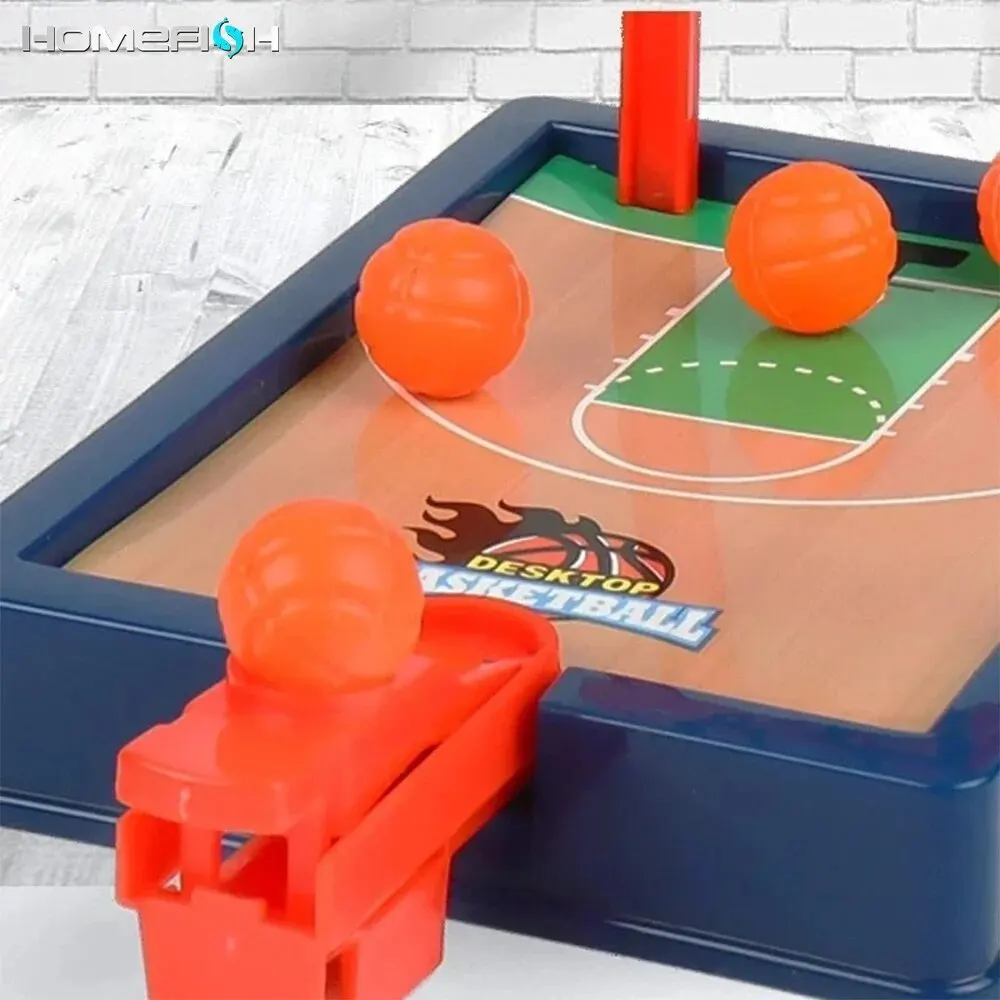 Basketball Game Mini Desktop Tabletop Portable Travel Or Office Game Set for Indoor Or Outdoor Fun Sports Novelty Toy Gift