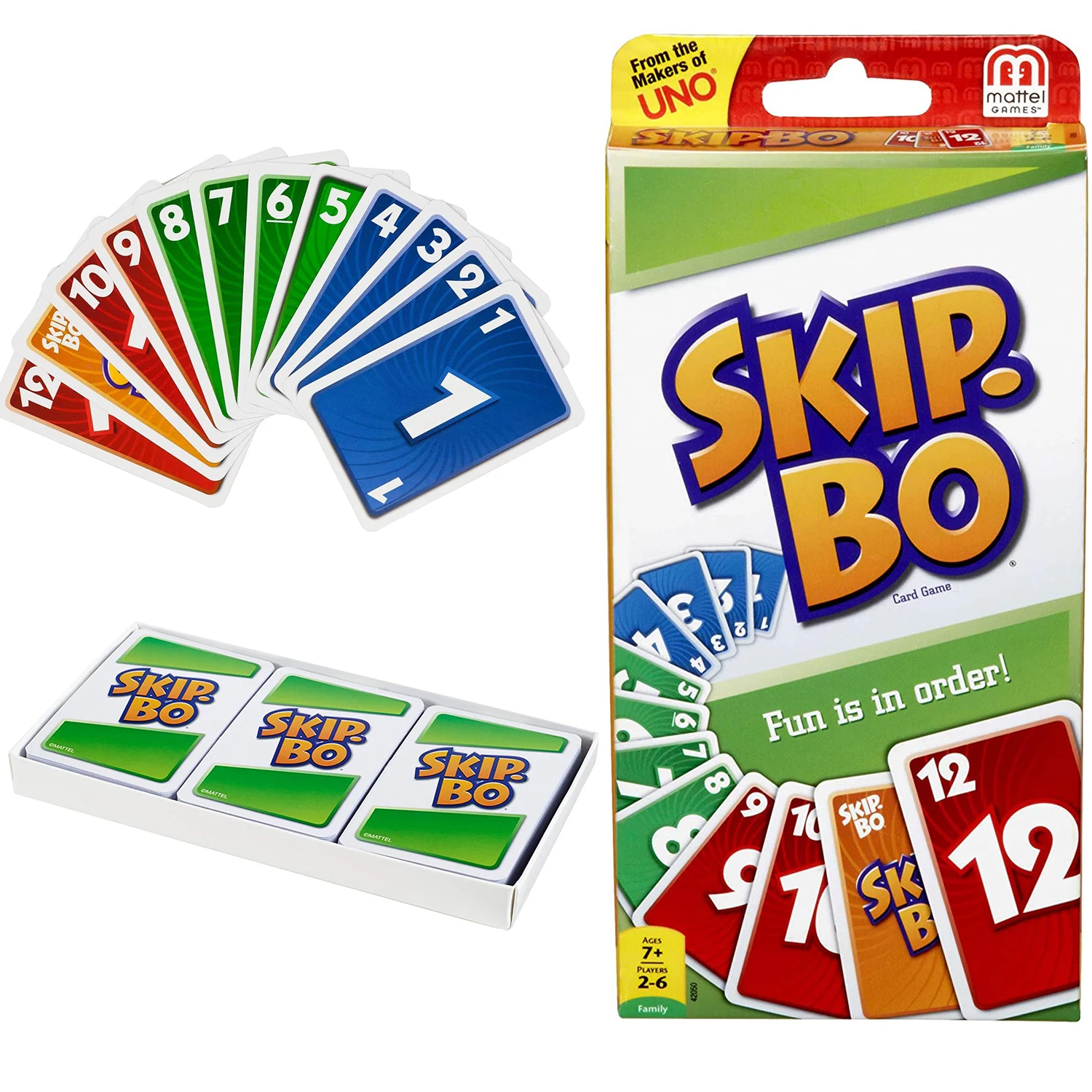 Mattel Jogos-Jogo de Cartas UNO SKIP BO, Multiplayer, Jogos Familiares,  Brinquedos para Crianças - AliExpress