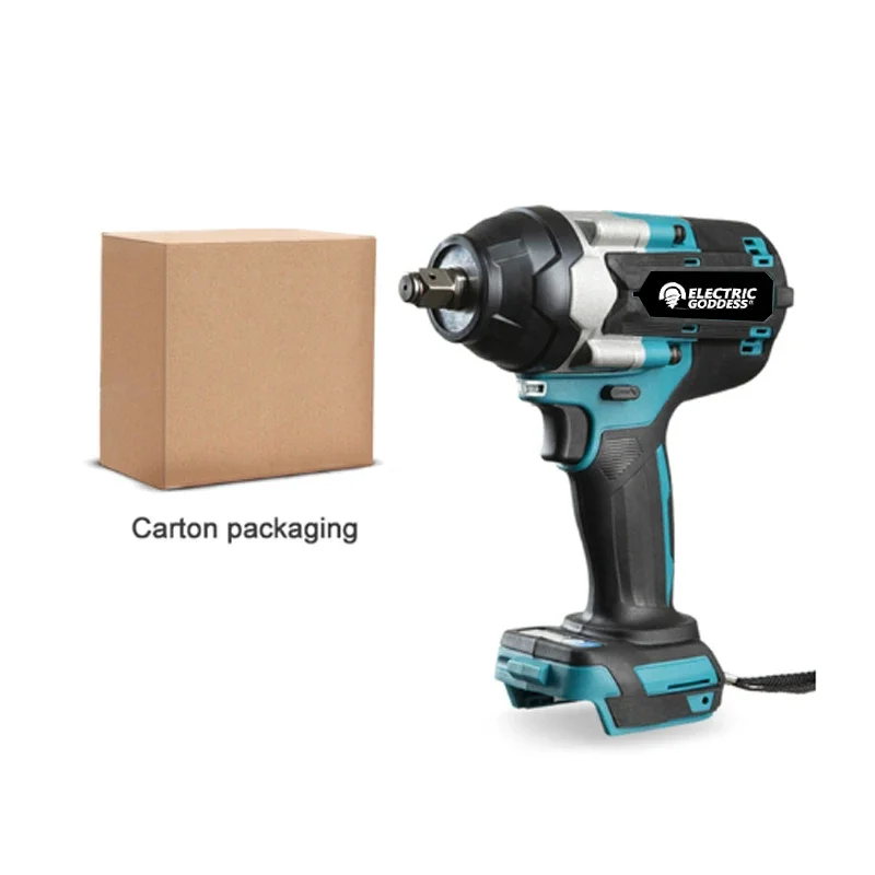 DTW700 Cordless Impact Wrench 1/2 inch 1800 N.M 7200rpm Torque Suitable for Makita 18V Lithium Battery Brushless Power Tools