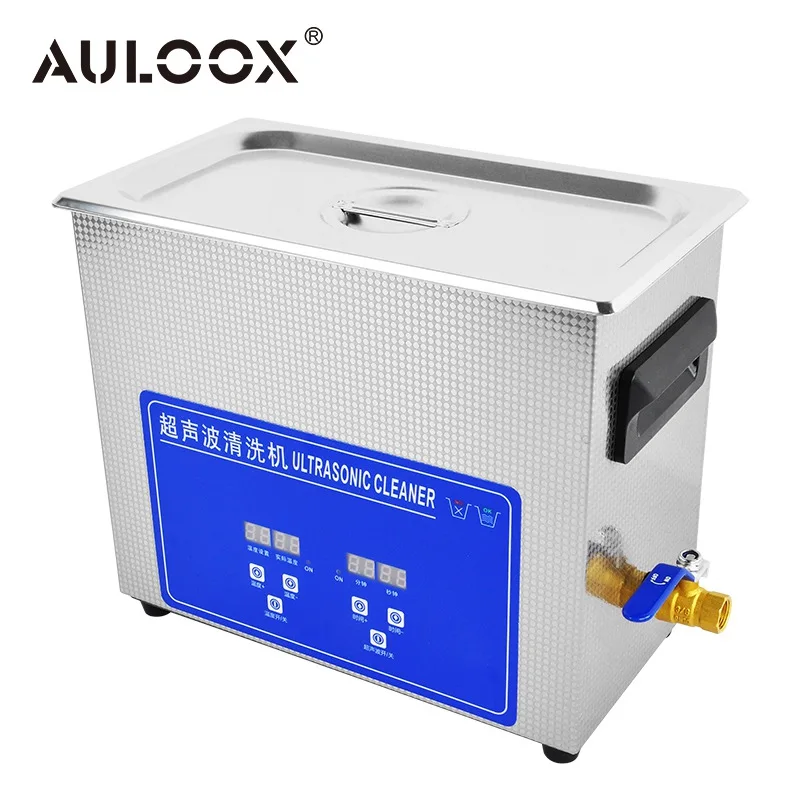 

6.5L Portable Digital Ultrasonic Cleaner for Home Appliance Auto Parts Hardware Molds Electronics PCB Tool Rust Wax Dust Removal