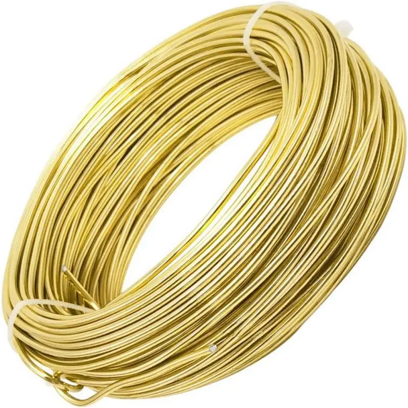 Versatile Brass Craft Wire for Jewelry Making & DIY Projects