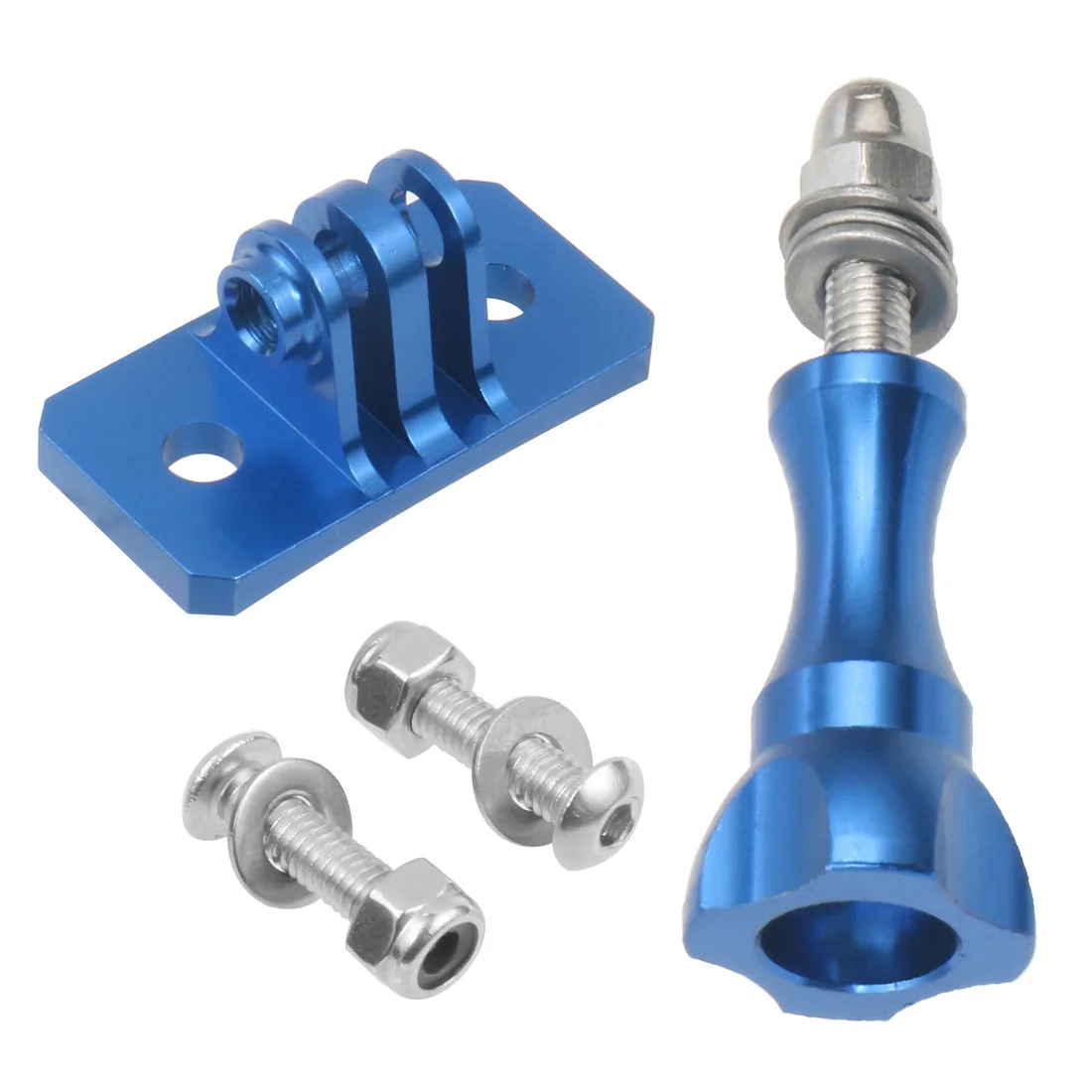 Aluminum Mini Tripod Head Helmet Fixed Adapter Mount for Gopro Hero 13 11 10 9 8