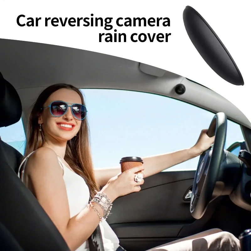 ABS Waterproof Car Rear Camera Rain Cover Auto Rear View