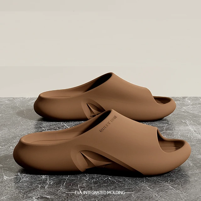 LItfun Fashion Men Sandals Large Size Indoor Outdoor Slippers Non-Slips Casual House Shoes Men Classic EVA Slippers Beach Shoes