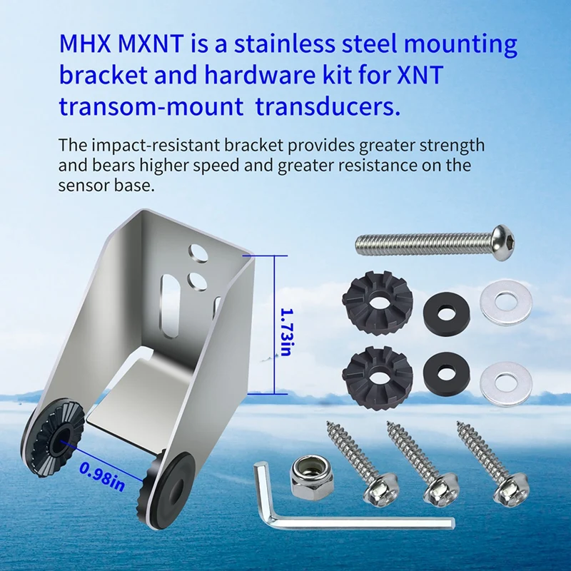 740162-1 Metal Bracket Transducer Mounting Bracket For Si G2N MHX MXNT Replacement
