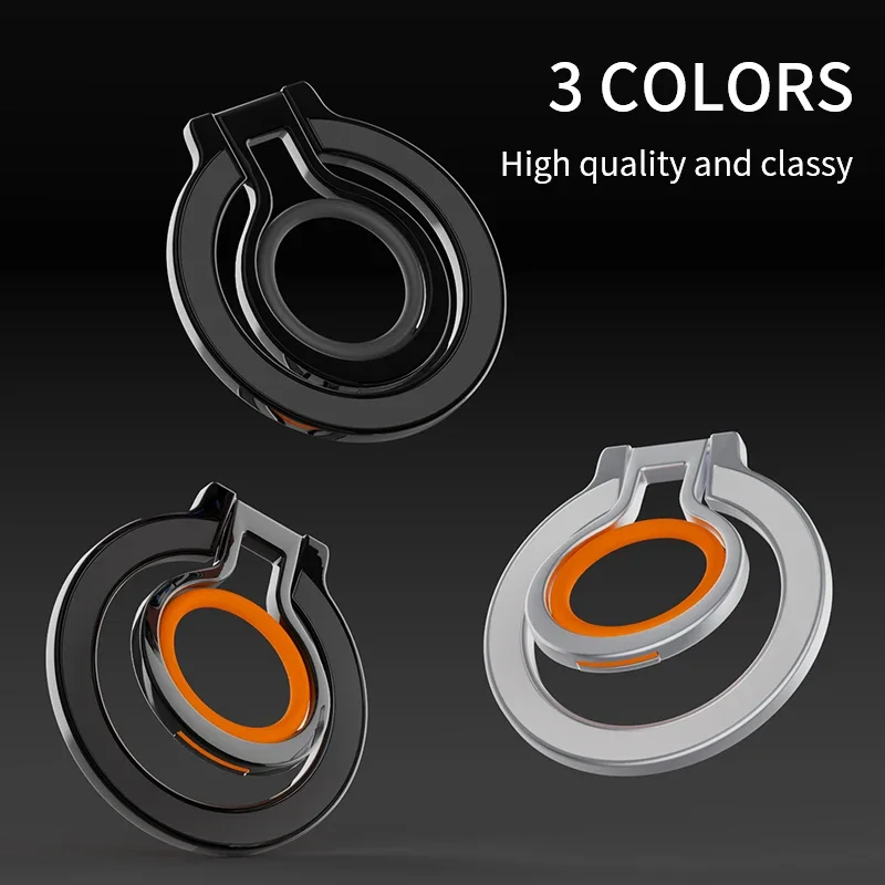 Magnetic Phone Ring Holder and Stand – Universal Smartphone Grip Accessory