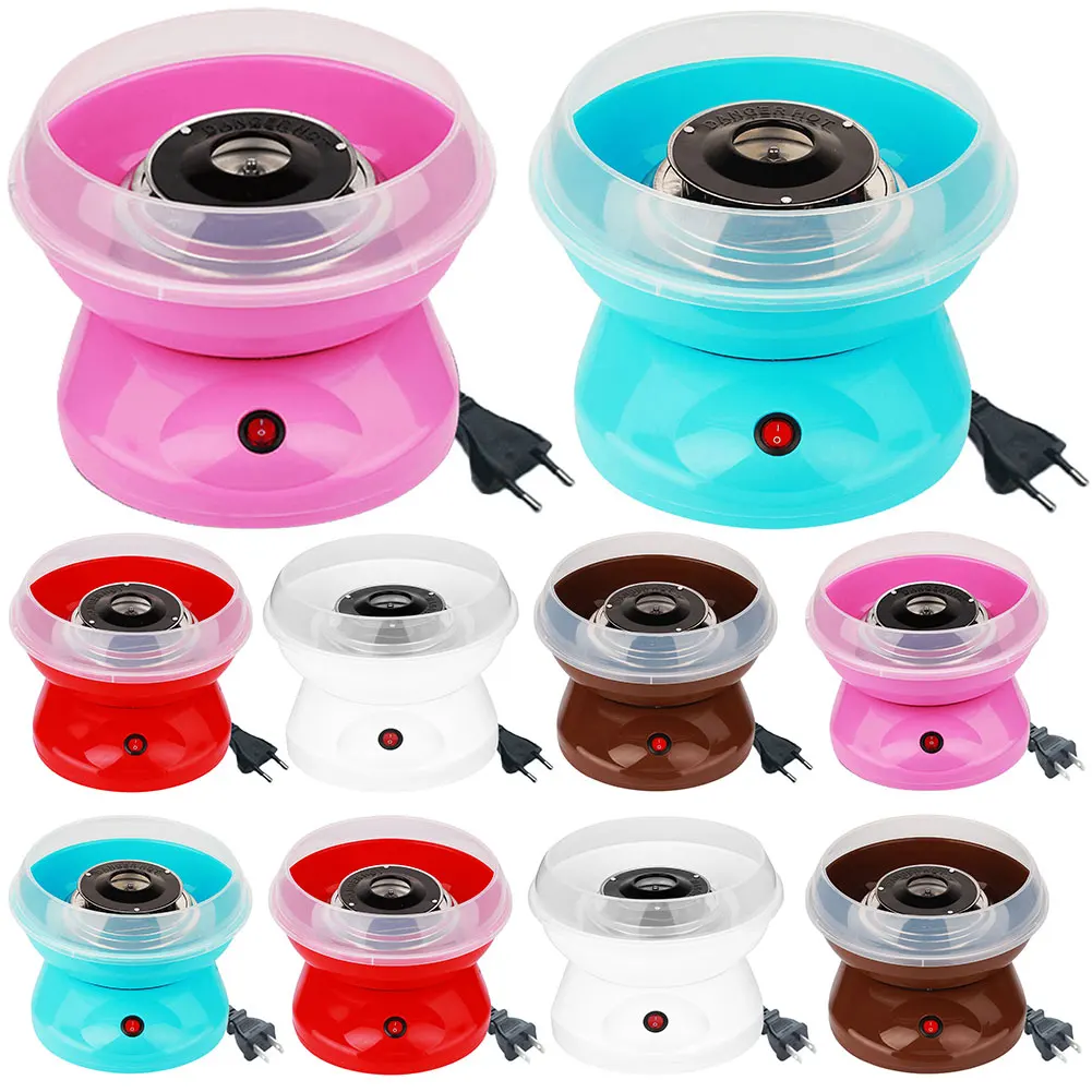 450W Cotton Candy Machine with 10 Marshmallow Sticks Sugar Scoop DIY Cotton Candy Maker Floss Machine For Christmas Gift