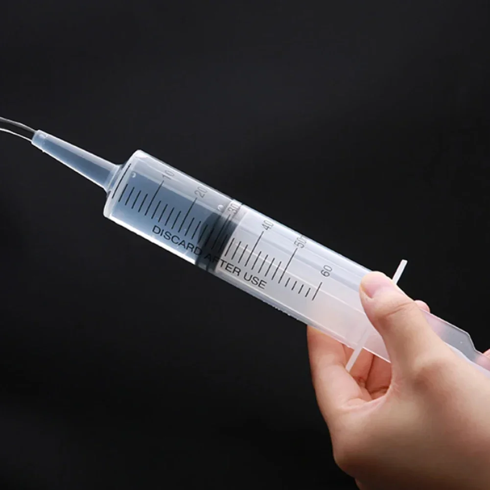 Nutrient Sterile Glue Filling Enema 60ml Liquid Syringe SyringeHealth Without Needle Watering Refilling for Animal Food Feeding