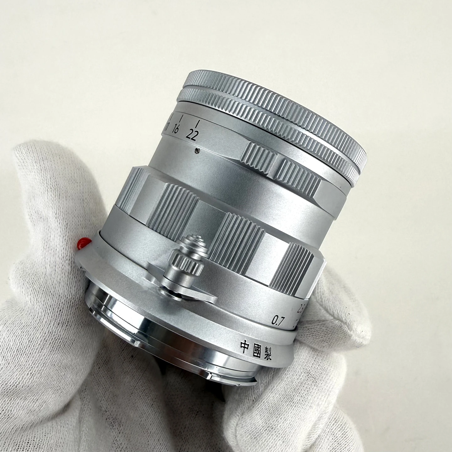 라이트 렌즈 랩 50mm f1.9 렌즈 Dallmeyer Rigid-ZS6 크롬 비구면 렌즈 (라이카 M M6 M7 M9 M10P M11 M240 용)