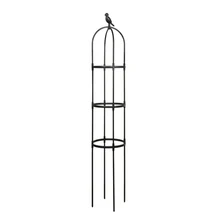 

Garden Plant Flower Stand Climbing Net Frame Flowerpot Holder 1 Set Support Metal Height 150cm Gardening Tools Wrought Iron