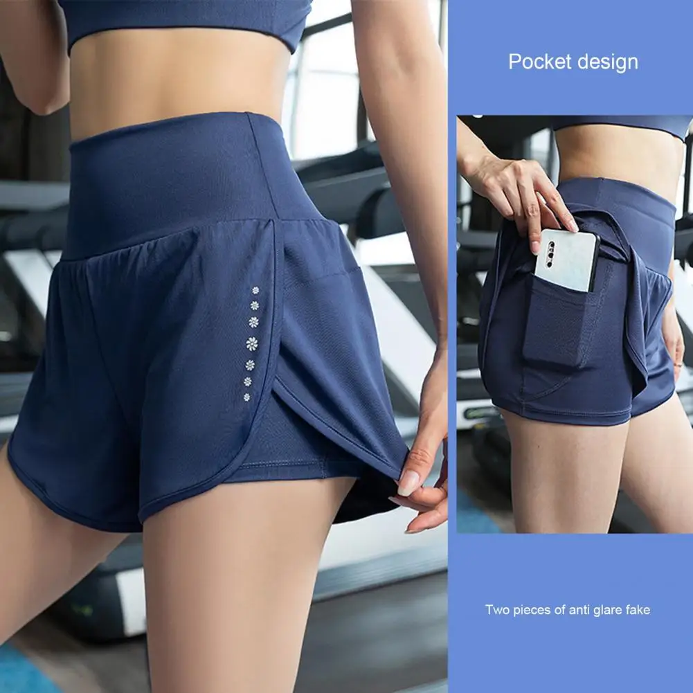 Women-Workout-Shorts-Moisture-Wicking-Women-Yoga-Shorts-Stretch ...