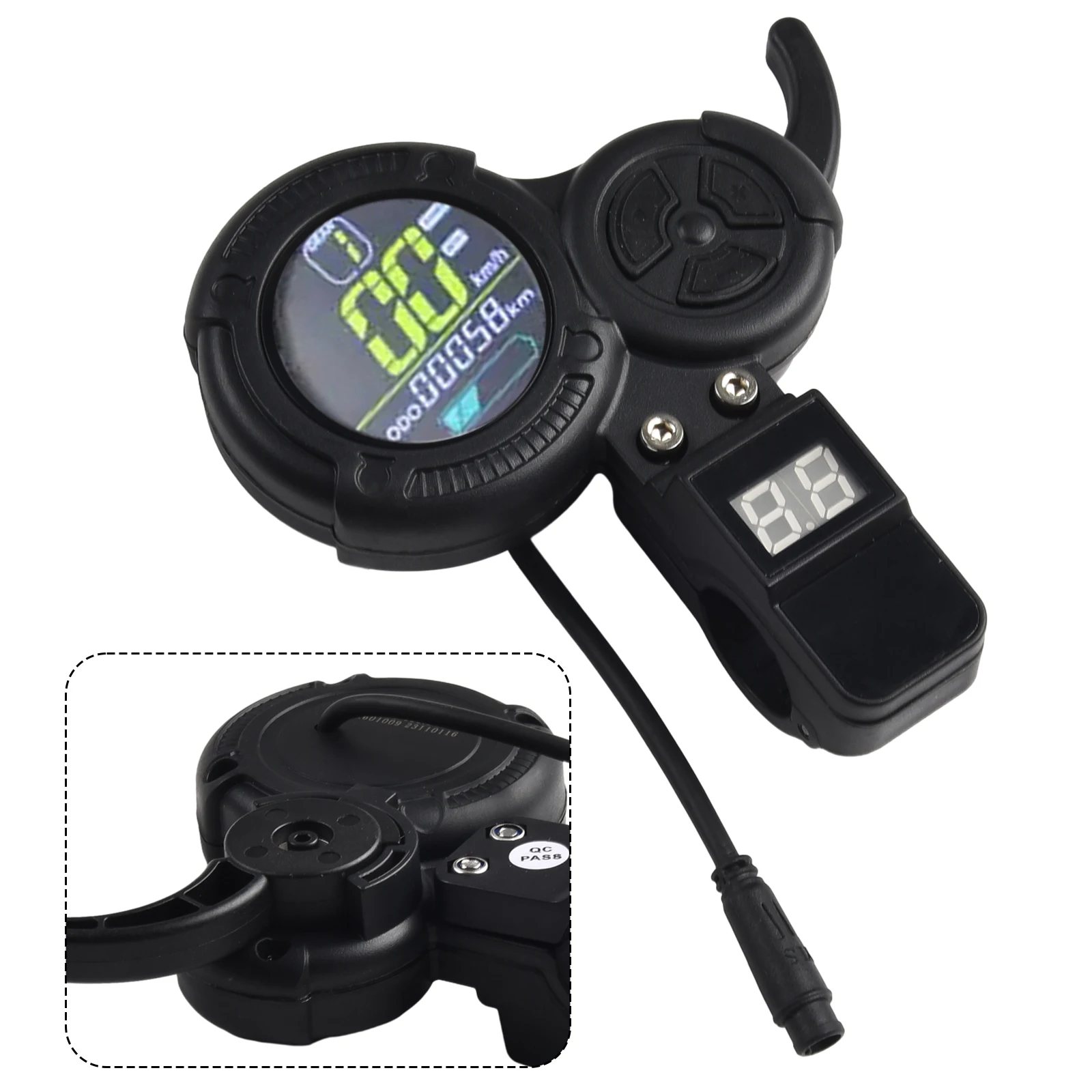 

Electric Scooter Thumb Throttle LCD Display For 8 9 10 8X 10X For 8 8+ 9+ 10+ 6Pins Connector Scooters Accessories